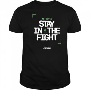 We Gotta Stay In The Fight Amica Boston Celtics t-shirt
