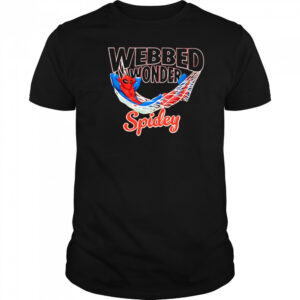 Webbed Wonder Spidey cartoon shirt