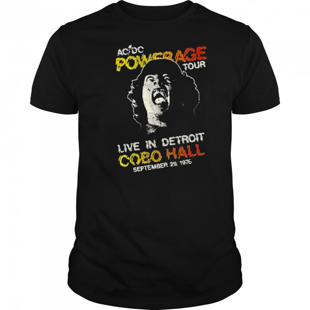 Ac Dc Powerage Tour Shirt