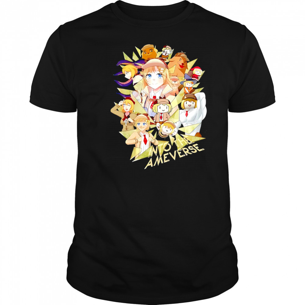 Amelia watson hololive into the ameverse detective and variants bootleg shirt