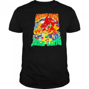 American dragon Jake Long graphic shirt