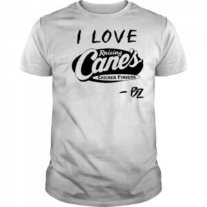 Bailey Zimmerman Wearing I Love Raising Cane’s Chicken Fingers shirt