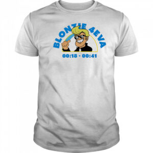 Blonzie 4eva funny cartoon shirt