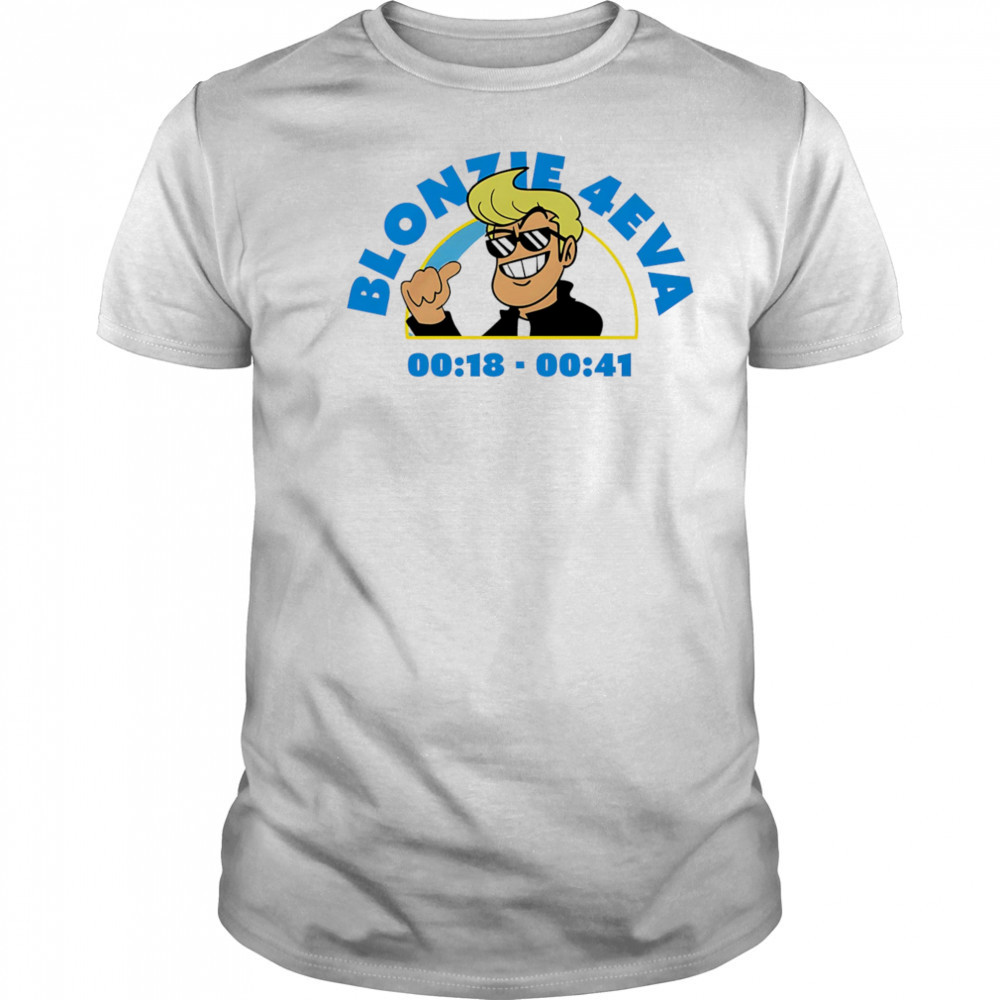 Blonzie 4eva funny cartoon shirt
