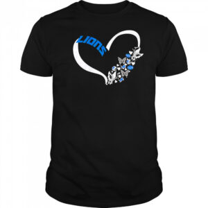 Butterflies in my stomach detroit lions NFL shirt