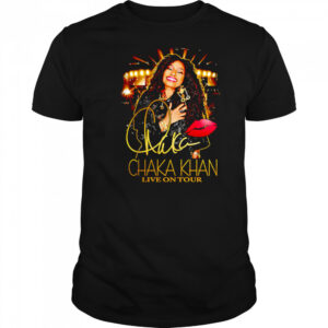 Chaka Khan live on tour 2025 shirt