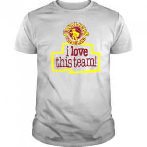 Cleveland Cavaliers Hardwood Classics I Love This Team T-Shirt