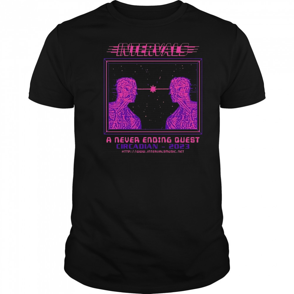 Down Right Intervals Never Ending Quest Shirt