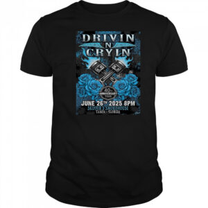 Drivin N Cryin Tampa Florida 2025 40th Anniversary Tour On June 26 2025 At Skipper’s Smokehouse Shirt
