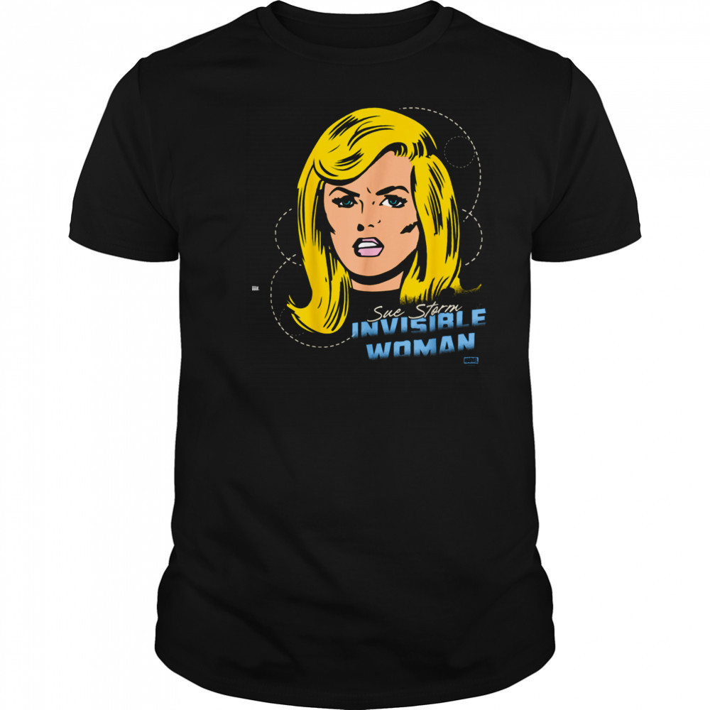 Fantastic Four Invisible Woman Portrait Shirt