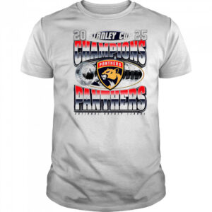 Florida Panthers 2025 Stanley Cup Champions Team Victory shirt