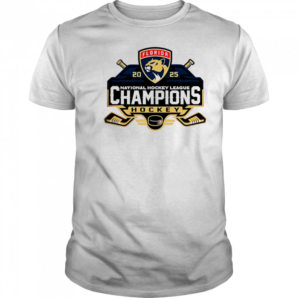 Florida Panthers NHL National Hockey League Champions 2025 shirt