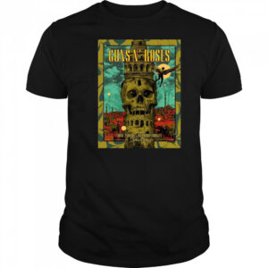Guns N Roses Istanbul 2025 Poster In Istanbul Turkey At Tupras Stadium On June 2 2025 Shirt