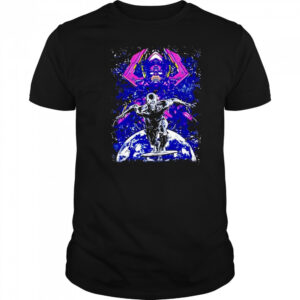 Harbinger of Doom Galactus and Silver Surfer shirt