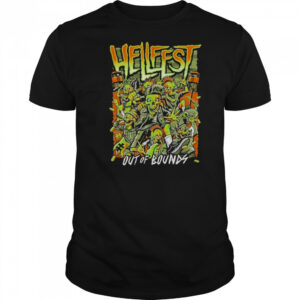 Hellfest Warzone Out Of Bounds On June 19 22 2025 T shirts