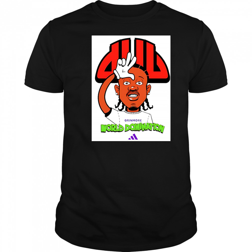 Jdub World Domination grinmore shirt