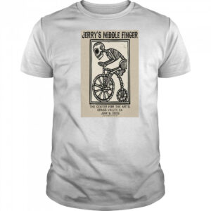 Jerry’s Middle Finger On June 6 2025 In Grass Valley CA Tour Shirt