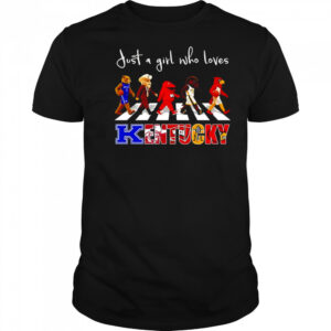 Just a girl who loves Kentucky sports mascot shirt