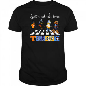 Just a girl who loves Tennessee sports mascot shirt