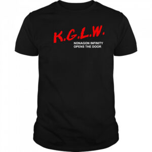 KGLW nonagon infinity opens the door shirt