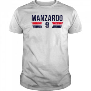 Kyle Manzardo 9 Cleveland Font vintage shirt