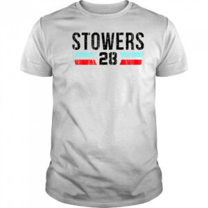Kyle Stowers 28 Miami Font vintage shirt