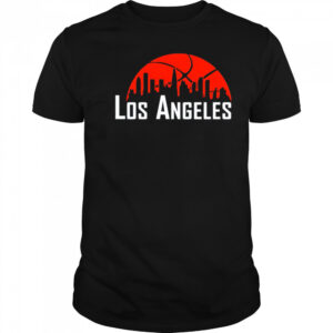 LA Clippers Cityscape Skyline style 2025 shirt