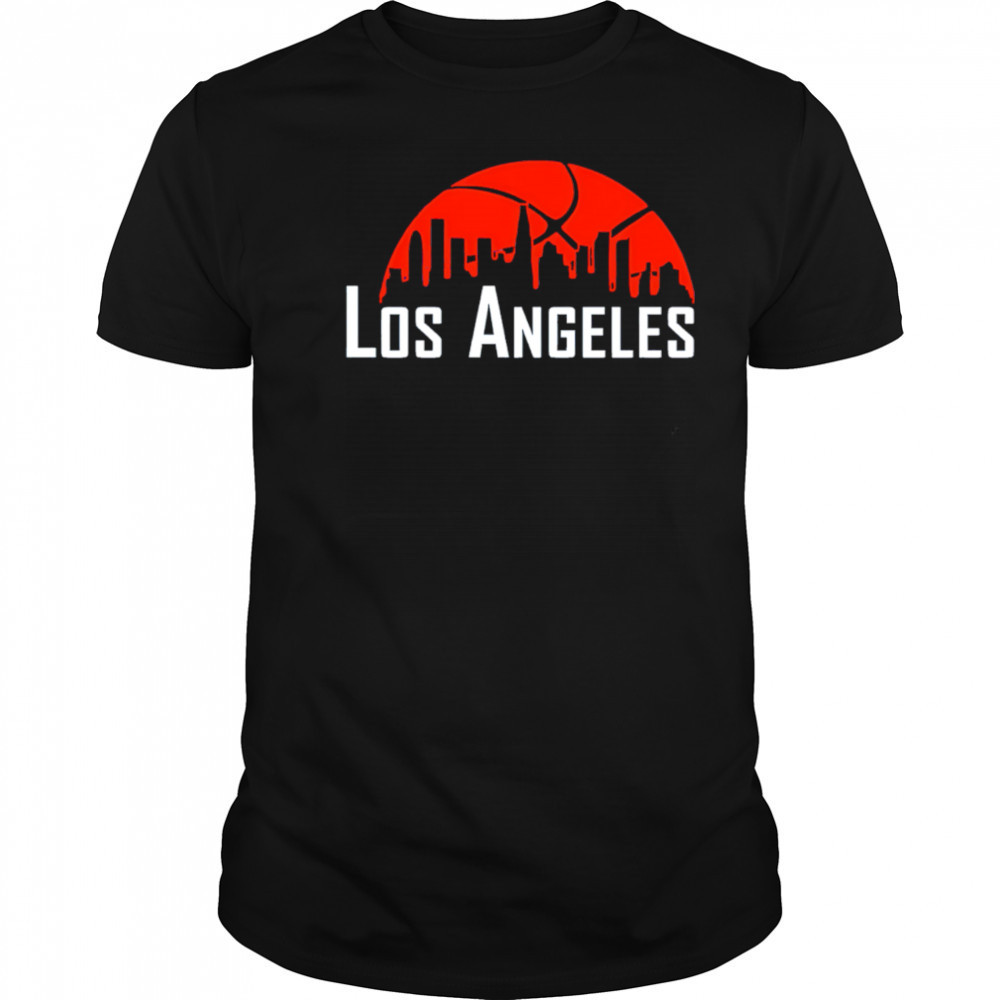 LA Clippers Cityscape Skyline style 2025 shirt