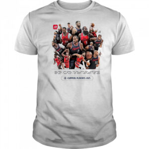 LA Clippers Playoffs Roster 2025 shirt