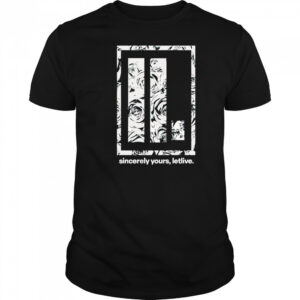 Letlive. Sincerely Yours T-shirt