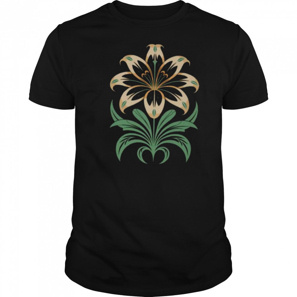 Lily Indian Tribal Art Native American Shirt