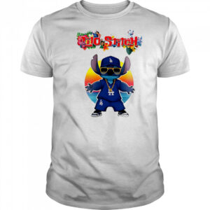 Los Angeles Dodgers x Lilo and Stitch Baseball shirt