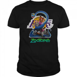 Los Angeles Lakers Zootopia 2 T-Shirt