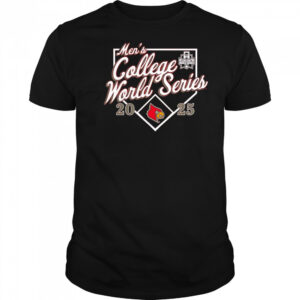 Louisville Cardinals 2025 NCAA Baseball World Series Bullpen Ace shirt
