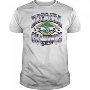 LSU Tigers NCAA Division I Baseball MLB National Champions in 2025 shirt