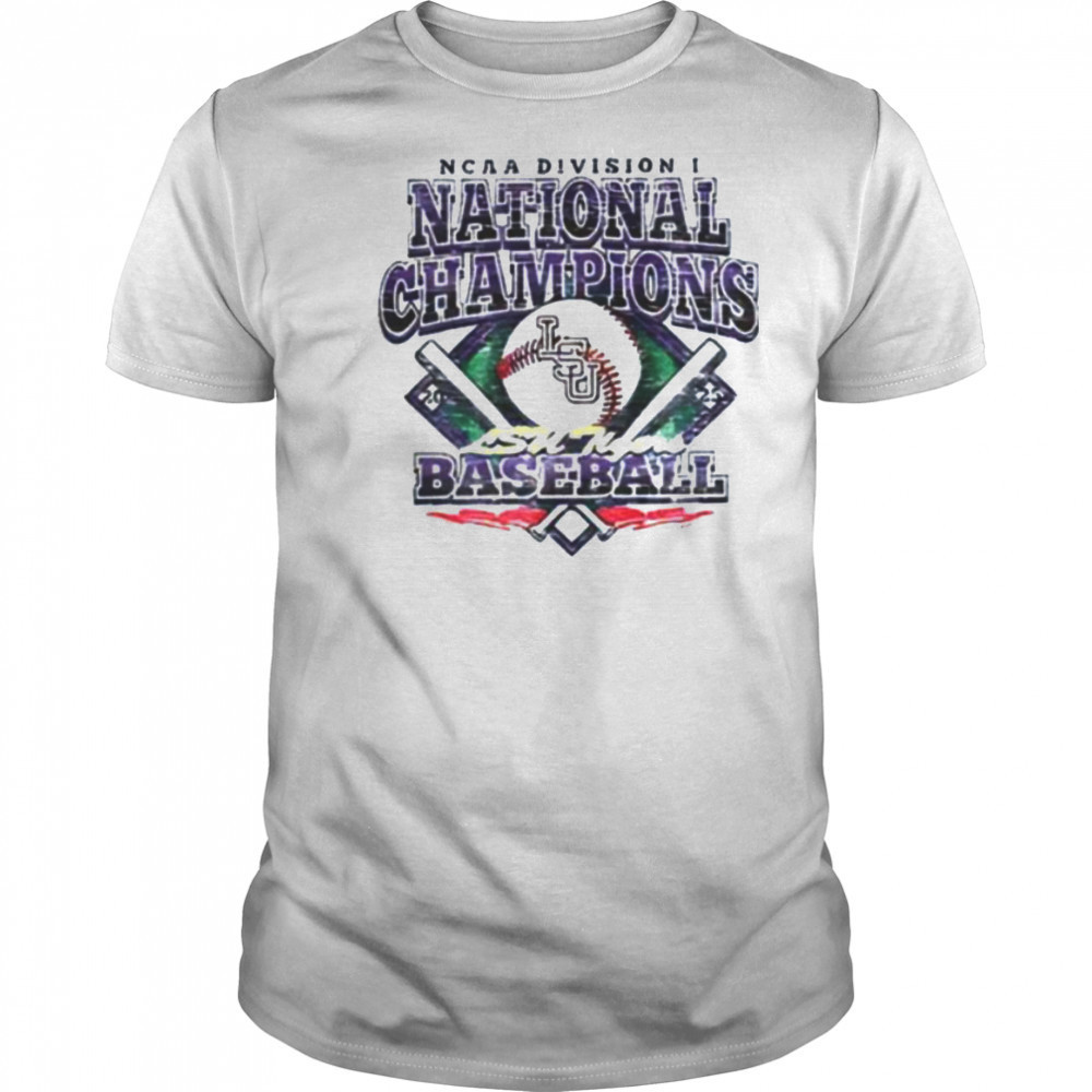 LSU Tigers NCAA Division I Baseball National Champions in 2025 vintage shirt
