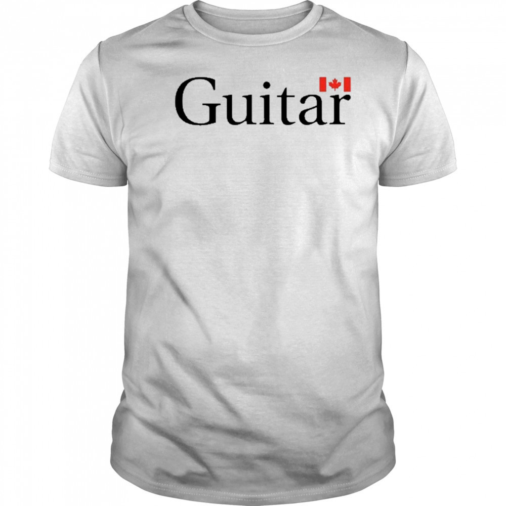 Mac Demarco Guitar White T-Shirt