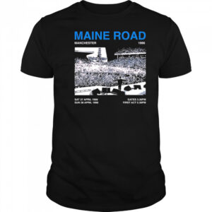 Maine Road Manchester 1996 shirt