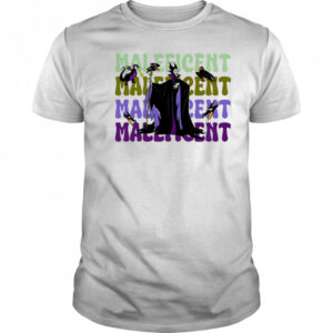 Maleficent repeat cartoon cute shirt