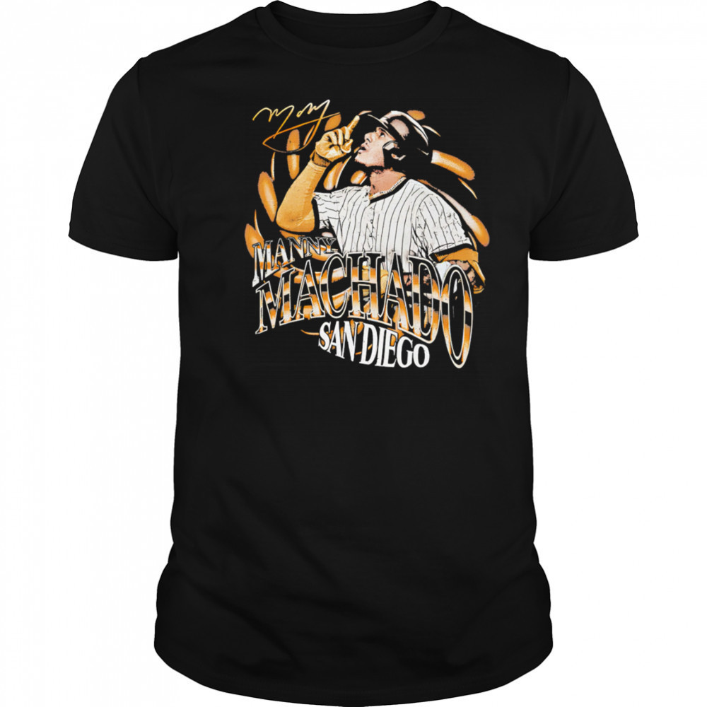 Manny Machado San Diego Grunge shirt