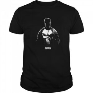 Marvel Daredevil Born Again The Punisher In The Shadows T Shirt