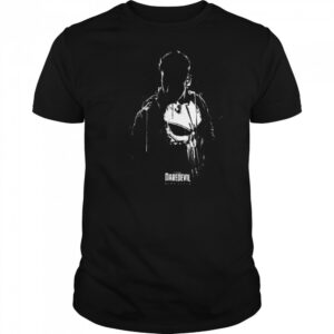 Marvel Daredevil Born Again The Punisher Silhouette T Shirt