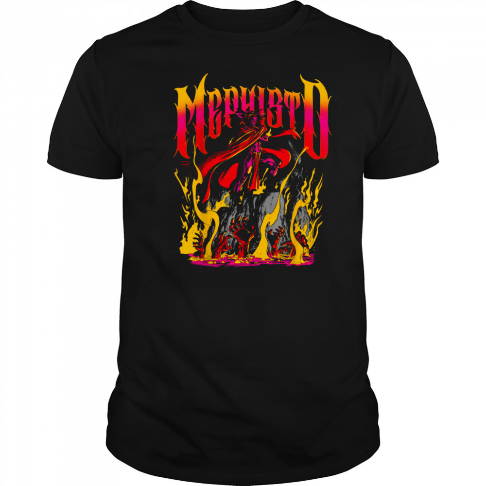 Marvel Mephisto Metal T Shirt