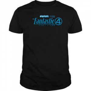 Marvel The Fantastic Four_ First Steps Official Movie Logo T Shirt