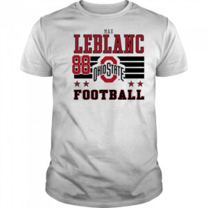 Max LeBlanc Ohio State Buckeyes Football 88 shirt