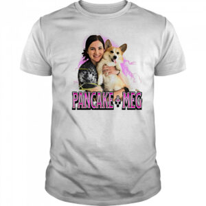 Megan Gustafson and Pancake shirt