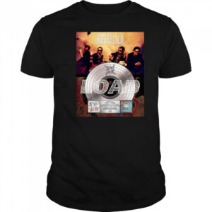 Metallica Load Platinum Award Plaque Signed Shirt