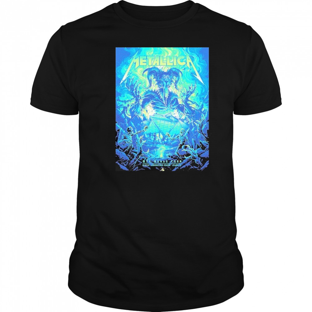 Metallica M72 Atlanta 2025 Mercedes Benz Stadium GA June 3rd North American Tour shirt