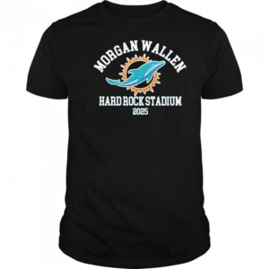 Miami Dolphins and Morgan Wallen Hard Rock Stadium 2025 shirt