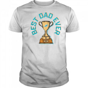 Miami Dolphins Best Dad Ever Trophy T-Shirt
